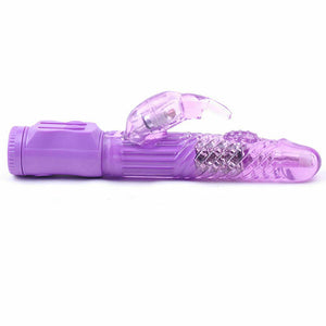 Vibrating Rampant Rabbit Vibrator 8.6" G Spot Clitoral Dildo Adult Sex Toy