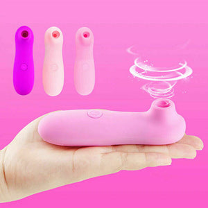 Vibrating Clitoral Stimulator Nipple Sucker Oral Vibrator Clitoris Women Sex Toy