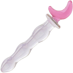 Glass Crescent Moon Dildo