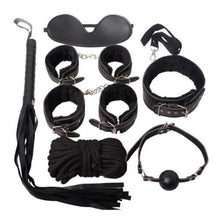 Load image into Gallery viewer, 7 Piece Bondage Kit (Black)
