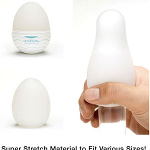 Tenga Eggs Pack of 6 Male Masturbator intense Pleasure & FREE LUBRICANT