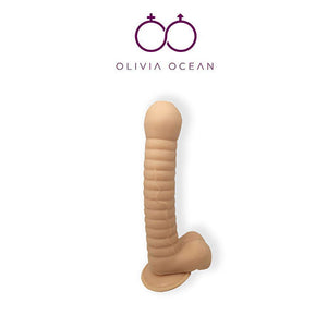 Huge 10 Inch Realistic Dildo with Suction Cup (Rubber)