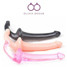 Load image into Gallery viewer, Large Strapless Strap On Dildo Realistic Double Ended Long Big Sex Toy - UK Seller - DISCREET - Next Working Day Delivery Options Available
