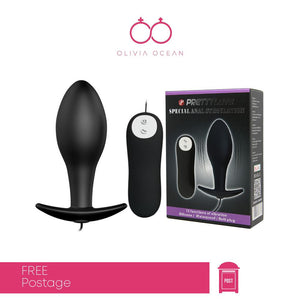 Dildo Vibrator 12 Speed Vibrating Anal Butt Plug G Spot Massager Sex Toys Women Men