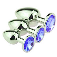 Load image into Gallery viewer, Luxury Diamond Butt Plugs Set of 3 small, medium, large
