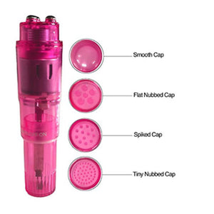 Mini Vibrating Bullet (interchangeable heads)