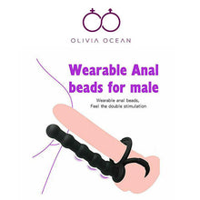 Load image into Gallery viewer, Strap on Dildo Anal Beads Double Penetration Butt Plug Adult Sex Toys Couple
