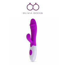 Load image into Gallery viewer, Vibrating Multi 30 Speed!! Rabbit Vibrator Dildo Sex Toy Vibrator 7.5inch
