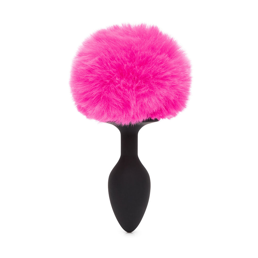 Happy Rabbit Butt Plug Small - Black/Pink