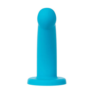 Nexus Hux Silicone Dildo 7" - Turquoise