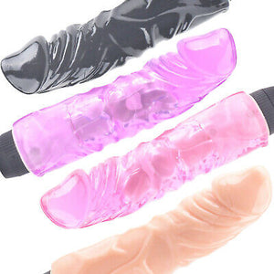 Vibrating Dildo Big Man Large 8.5" & 5cm Thick Realistic Multi Speed Sex Toy