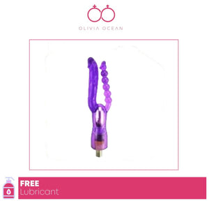 Sex Machine Double Penetration Attachment