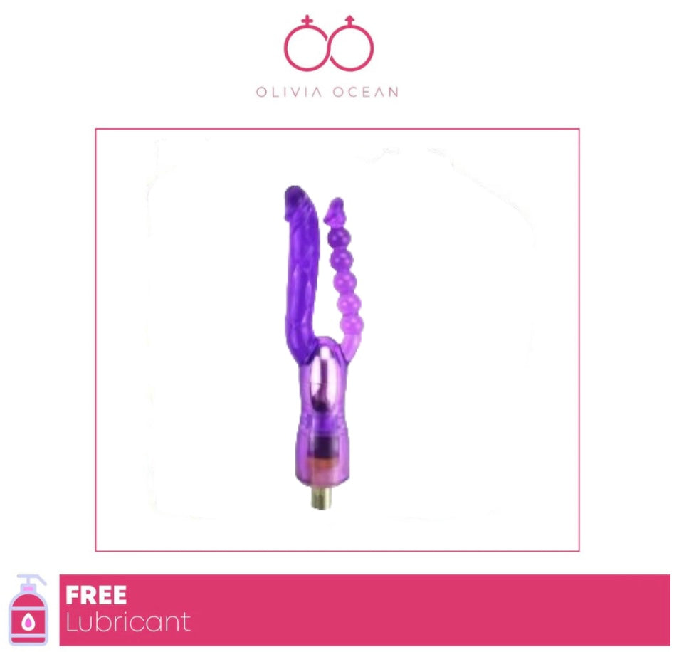 Sex Machine Double Penetration Attachment
