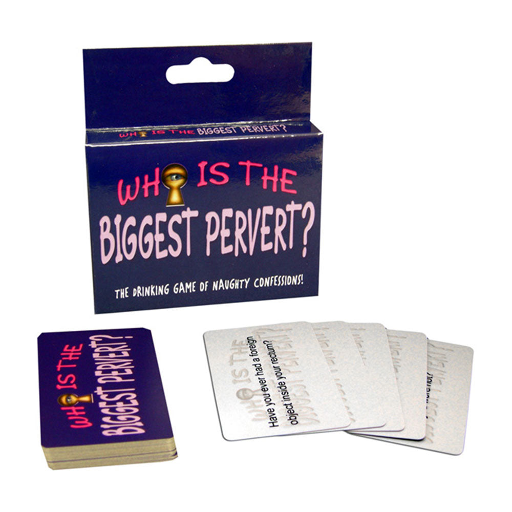Who is the Biggest Pervert? Card Game