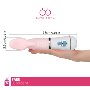 Ultra Powerful MultiSpeed Realistic Tongue Vibrator Vibrating Massager Dildo Adult Sex  FREE BATTERIES Toy