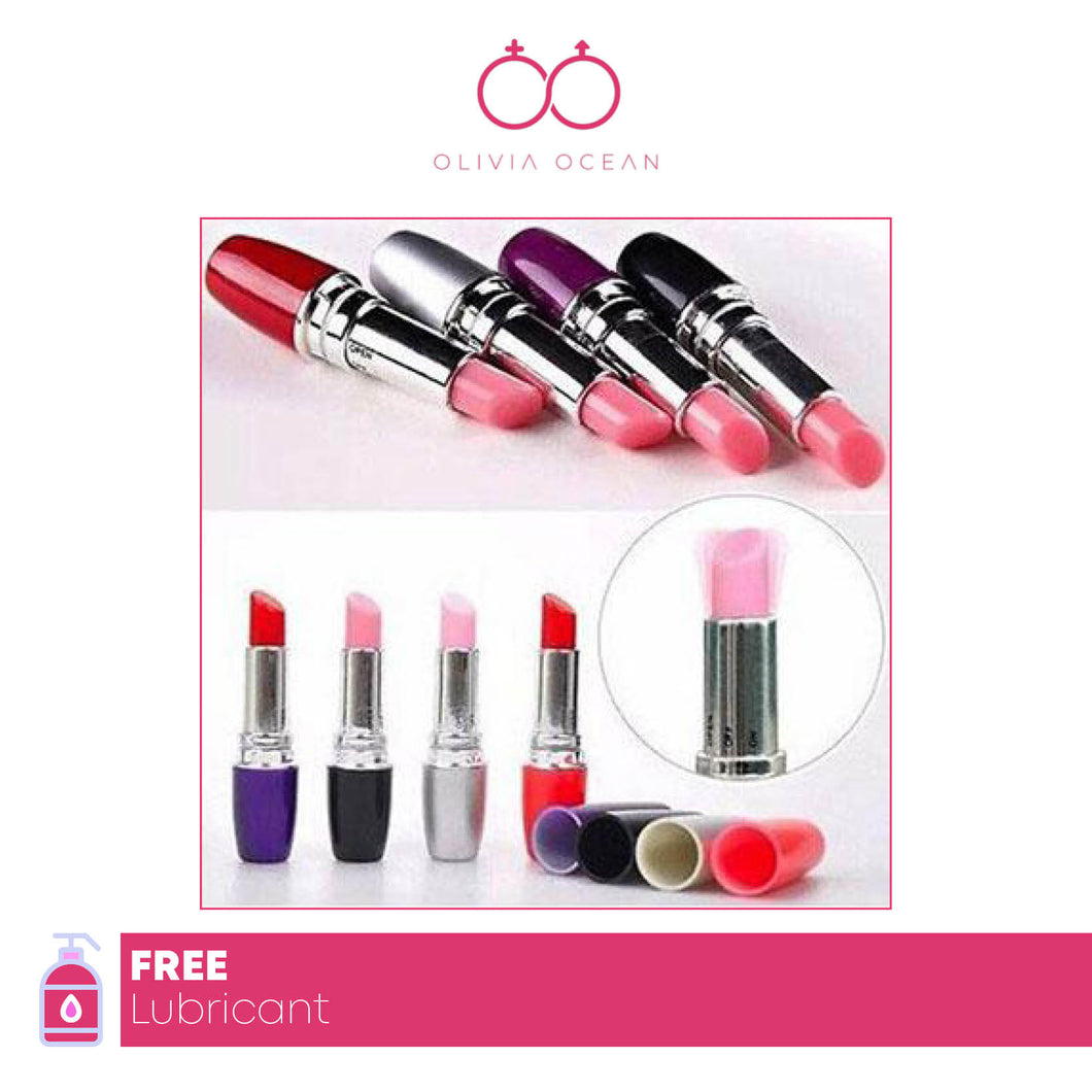 Vibrating Mini Bullet Wand Vibrator-Dildo Massager Sex Lipstick