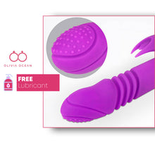 Load image into Gallery viewer, Powerful Thrusting Rampant Rabbit Vibrator Dildo Sex Toy Rechargeable Waterproof
