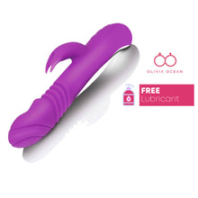 Load image into Gallery viewer, Powerful Thrusting Rampant Rabbit Vibrator Dildo Sex Toy Rechargeable Waterproof
