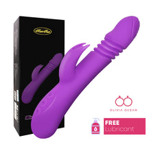 Load image into Gallery viewer, Powerful Thrusting Rampant Rabbit Vibrator Dildo Sex Toy Rechargeable Waterproof
