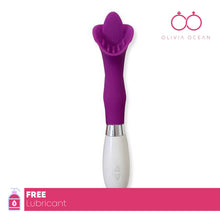 Load image into Gallery viewer, Tongue Vibrator 30 Mode Silicone Clitoris Stimulator Vibrator Oral Sex Toy
