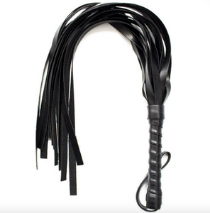 Leather Flogger Whip Tickler Role Play Prop Hen Party Fancy Costume Sex Toy  UK Seller - DISCREET Next Working Day Delivery Options Availlable