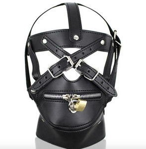 Bondage Lockable Gimp Mask