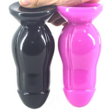 Load image into Gallery viewer, Large Butt Plug Huge Unisex Anal Dildo Sex Toy Suction Cup XXL
