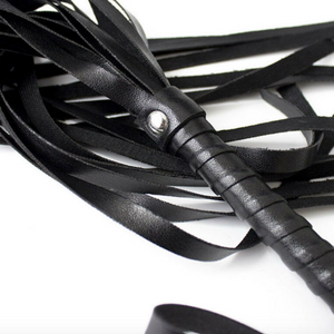 Leather Flogger Whip Tickler Role Play Prop Hen Party Fancy Costume Sex Toy  UK Seller - DISCREET Next Working Day Delivery Options Availlable