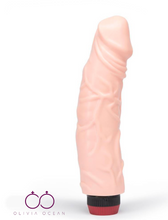 Load image into Gallery viewer, Vibrating Dildo Big Man Large 8.5&quot; &amp; 5cm Thick Realistic Multi Speed Sex Toy

