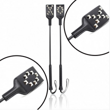 Load image into Gallery viewer, Faux Leather Whip with Studs
