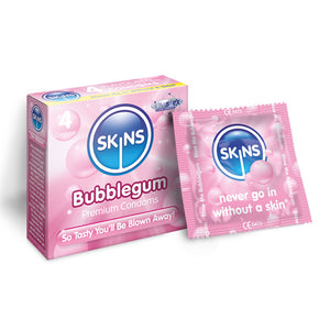 Skins Condoms Bubblegum 4 Pack