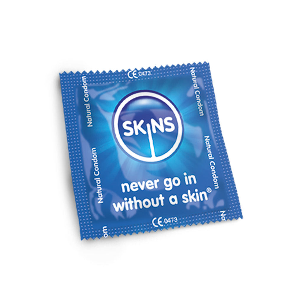 Skins Condoms Natural FOIL (BAG 500)