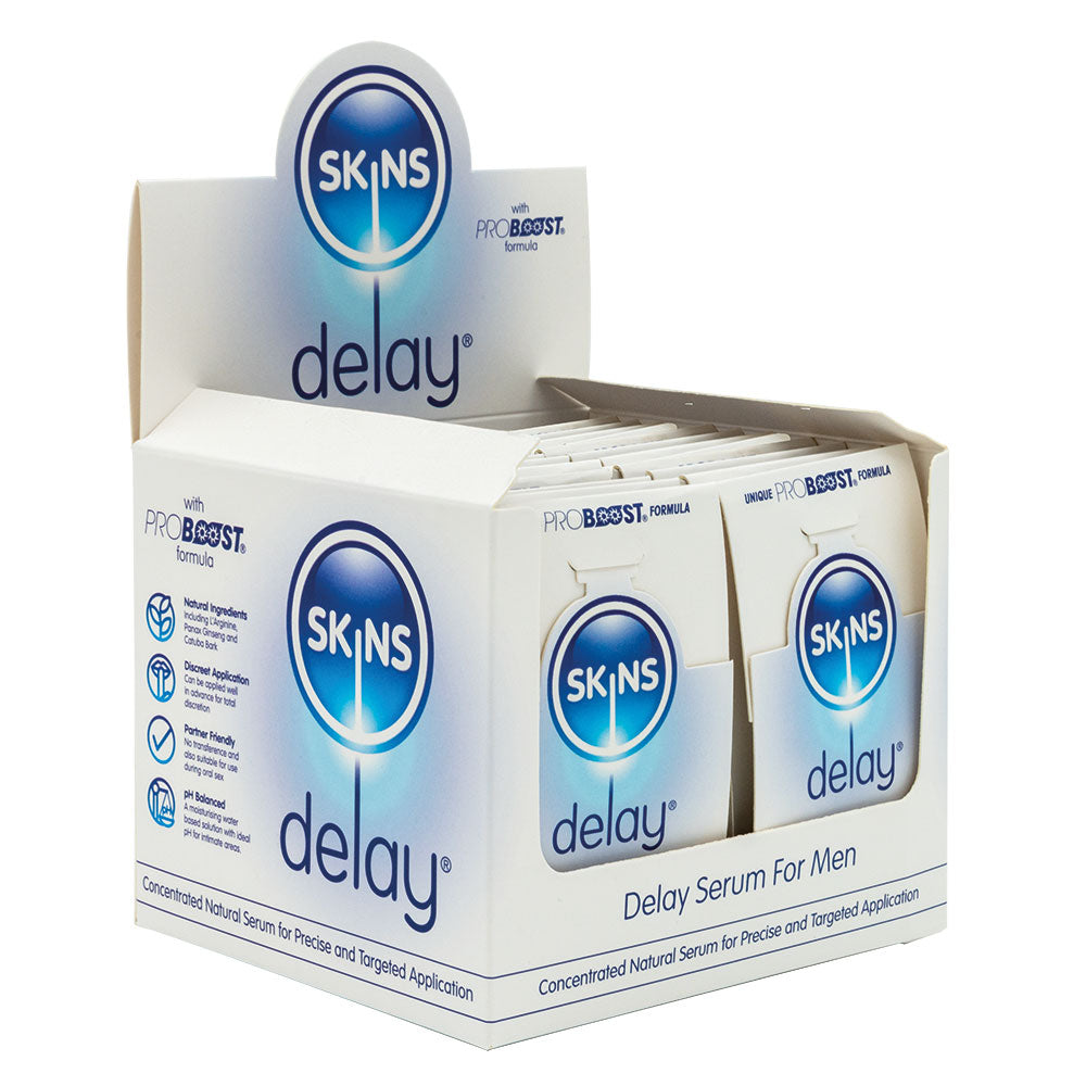 Skins Natural Delay Serum Foil 5ml (with POS)